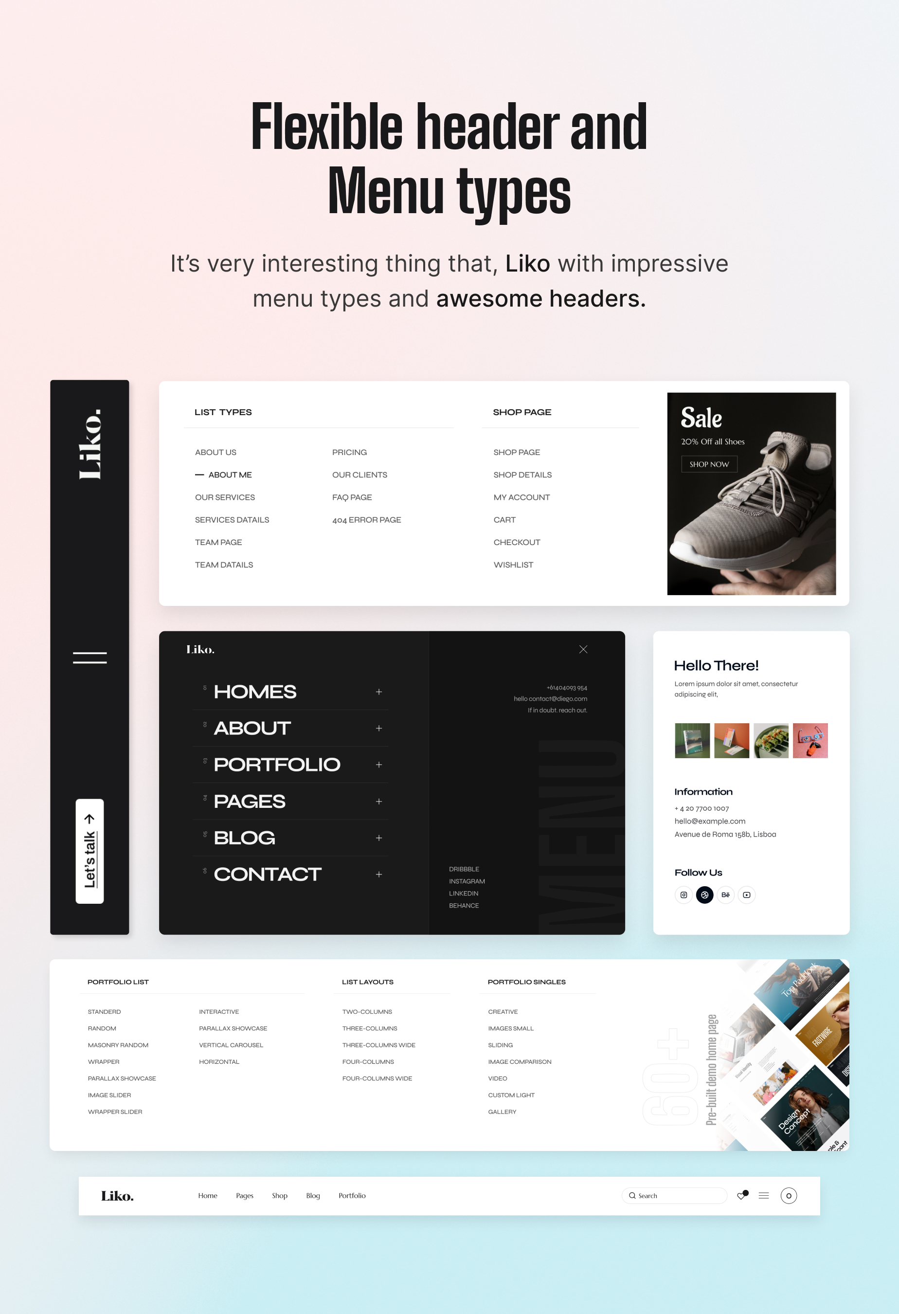 Liko - Creative Agency & Portfolio WordPress Theme - 10