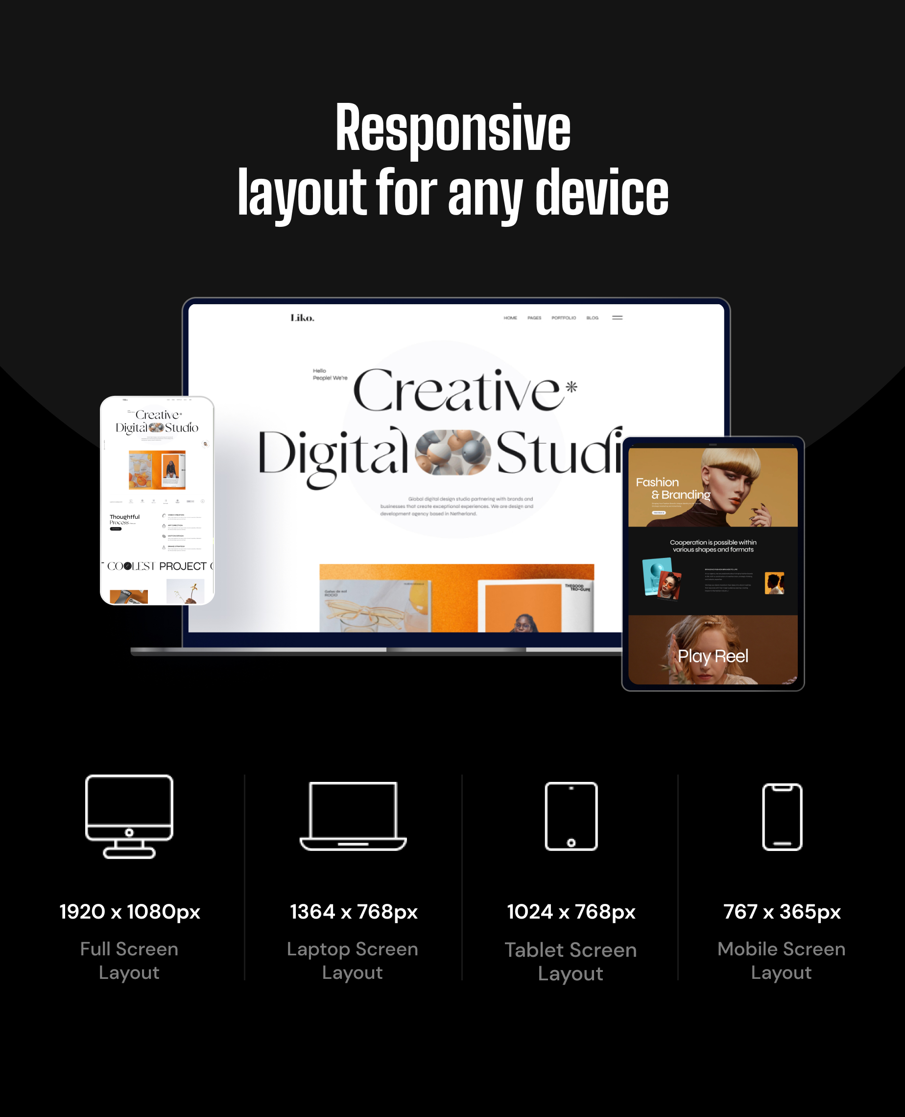 Liko - Creative Agency & Portfolio WordPress Theme - 14